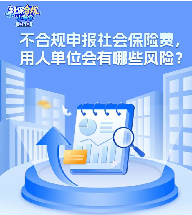 不合规申报社会保险费，用人单位会